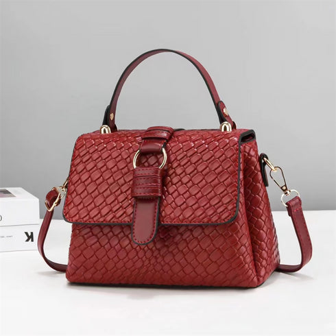 Fashionable Crocodile Pattern Small Square Bag